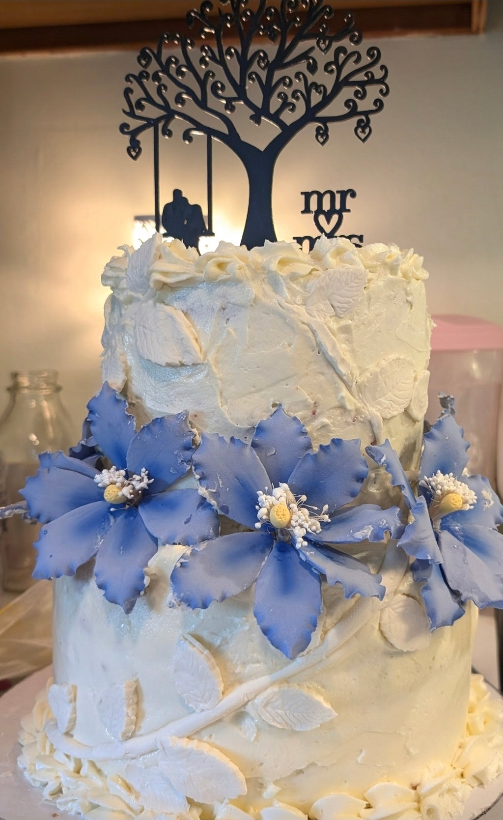 Two tier cake