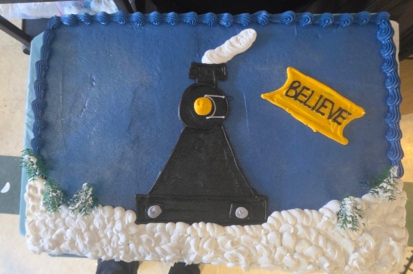 One tier cake