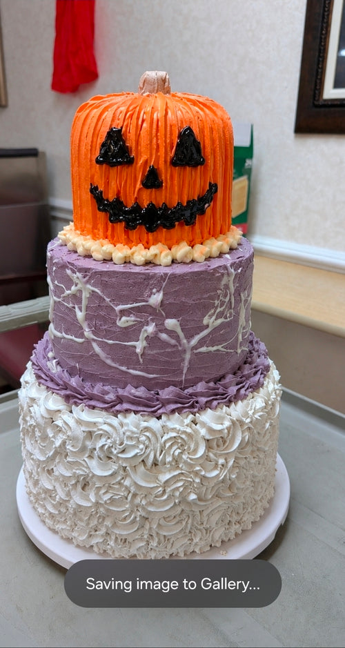 Custom three tier cake